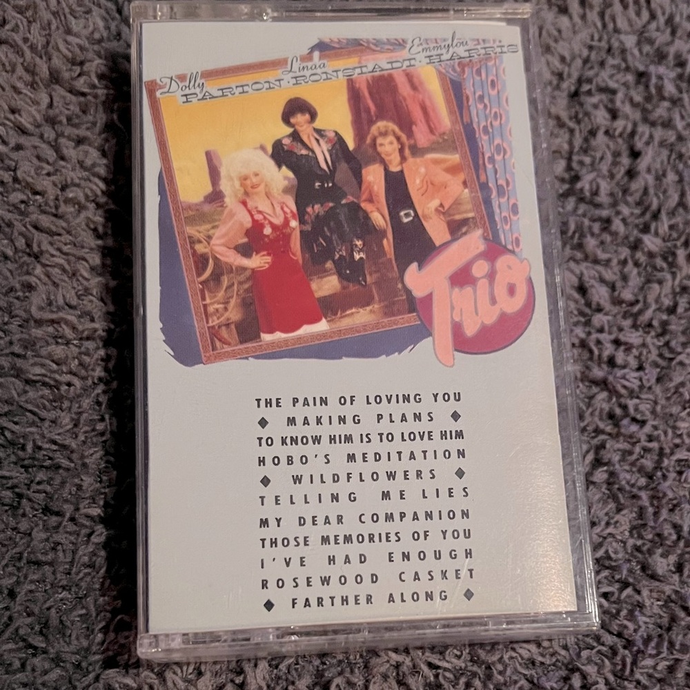 DOLLY PARTON, LINDA RONSTADT, EMMYLOU HARRIS: Trio Cassette